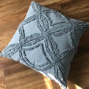 Gray Throw Pillow
